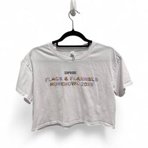 DPhiE White Crop Top